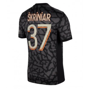 Paris Saint-Germain Milan Skriniar #37 Tredjetröja 2023-24 Kortärmad